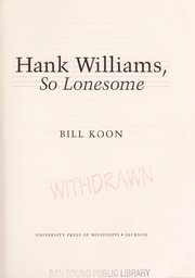 Hank Williams by George William Koon