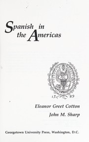 Cover of: Spanish in the Americas