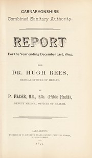 Cover of: [Report 1894]