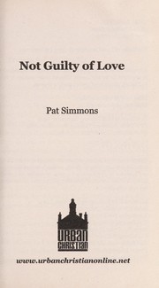 Cover of: Not Guilty Of Love