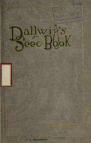 Cover of: Dallwig's seed book