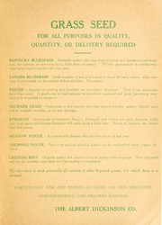 Price list from the Albert Dickinson Co