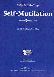 Cover of: Self-mutilation