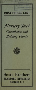 1924 price list by Elmsford Nurseries (Elmsford, N.Y.)