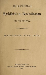 Cover of: Reports for 1879