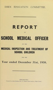 Cover of: [Report 1938]