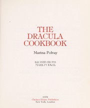 Cover of: The Dracula Cookbook