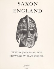 Cover of: Saxon England.