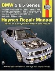 Cover of: BMW 3 and 5 Series 1982-1992