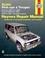 Cover of: Isuzu Trooper & pick-up automotive repair manual