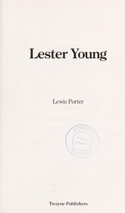 Cover of: Lester Young