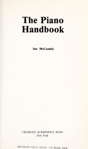 Cover of: The piano handbook by Ian McCombie