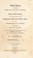 Cover of: Travels, comprising observations made during a residence in the Tarentaise, and various parts of the Grecian and Pennine Alps, and in Switzerland and Auvergne, in the years 1820, 1821, and 1822