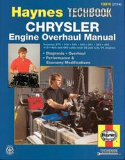 Cover of: Haynes Chrysler Engine Overhaul Manual