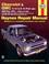 Cover of: Haynes Chevrolet and GMC S10 & S-15 Pickups' Workshop Manual, 1982-1993