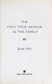 Cover of: The only true genius in the family