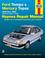 Cover of: Ford Tempo & Mercury Topaz automotive repair manual