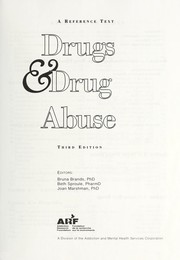 Drugs & Drug Abuse by BRANDS