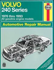 Cover of: Volvo 240 series automotive repair manual