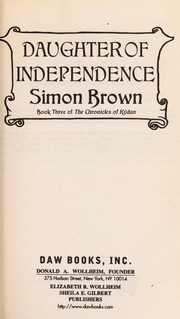 Cover of: Daughter of independence by 