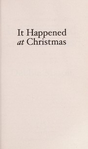 Cover of: It happened at Christmas by Mason, Debbie (Novelist)