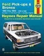 Cover of: Ford Full-Size Pickups and Bronco, 1980-1996 (Haynes Manuals) by Mark Christman, John B. Raffa, John Harold Haynes