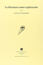 Cover of: La Literatura Como Exploracion (Espacios Para La Lectura)