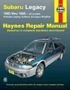 Cover of: Subaru Legacy, 1990-1998: Includes Legacy Outback and Legacy Brighton (Haynes Manuals)