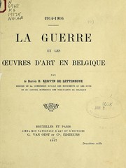 Cover of: 1914-1916. by Kervyn de Lettenhove, Henri Marie Bruno Joseph Léon baron
