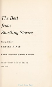 Cover of: The best from Startling stories | 