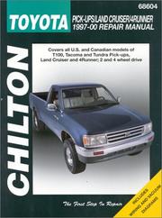 Cover of: Toyota Pick-Ups, Land Cruiser, 4Runner 1997-2000