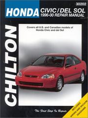 Cover of: Honda Civic & del Sol 1996-2000