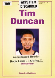 Cover of: Tim Duncan by Chuck Bednar