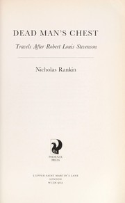 Cover of: Dead man's chest : travels after Robert Louis Stevenson by 