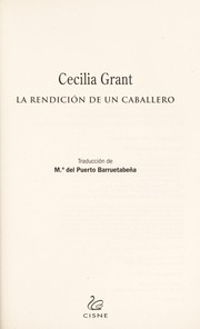 Cover of: La rendicin Þ De Un Caballero