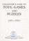 Cover of: Collector's guide to toys, games, and puzzles