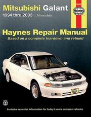 Mitsubishi Galant automotive repair manual by John Harold Haynes