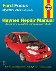 Cover of: Ford Focus 2000 thru 2005