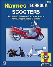 Cover of: Scooters,Automatic Transmission 50 to 250cc