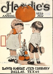 Cover of: Hardie's 25th seed annual, 1924 by David Hardie Seed Co