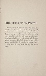 Cover of: The visits of Elizabeth by Elinor Glyn