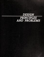 Cover of: Design principles and problems by Paul Zelanski