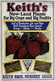 Cover of: Keith's new-land plants for big crops and big profits
