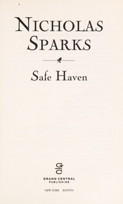 Safe haven by Nicholas Sparks