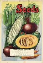 Seeds by Hetherington & Landess
