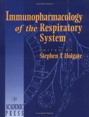 Cover of: Immunopharmacology of Respiratory System (Handbook of Immunopharmacology) by 