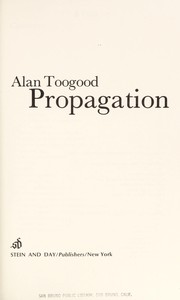 Cover of: Propagation by Alan R. Toogood