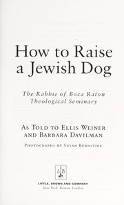 Cover of: How to raise a Jewish dog