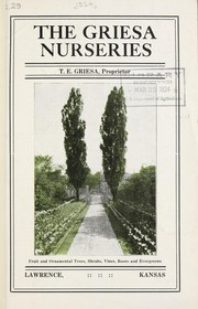 Cover of: The Griesa Nurseries [catalog]