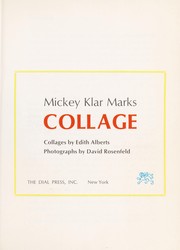 Cover of: Collage. by Mickey Klar Marks